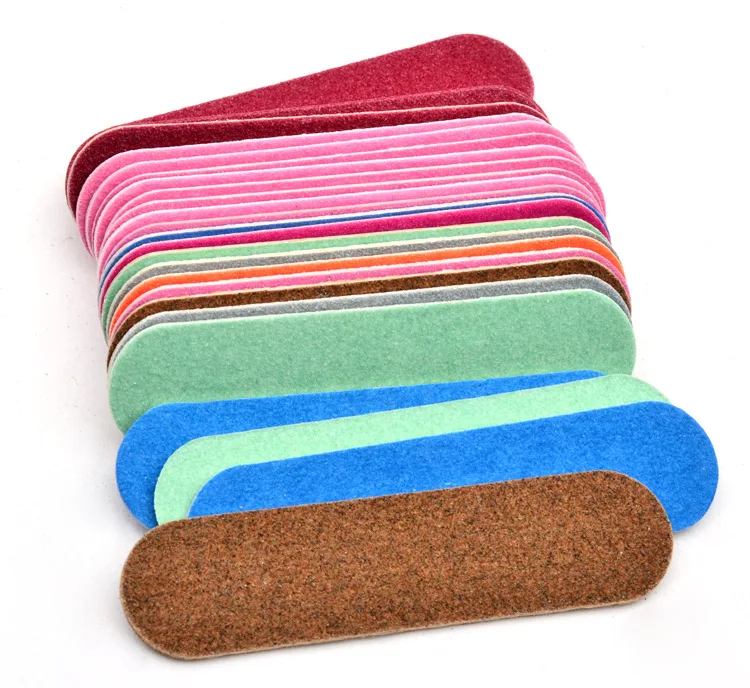 

Double sided sponge downward glossy polishing block Mini nail file smooth foam, color random delivery