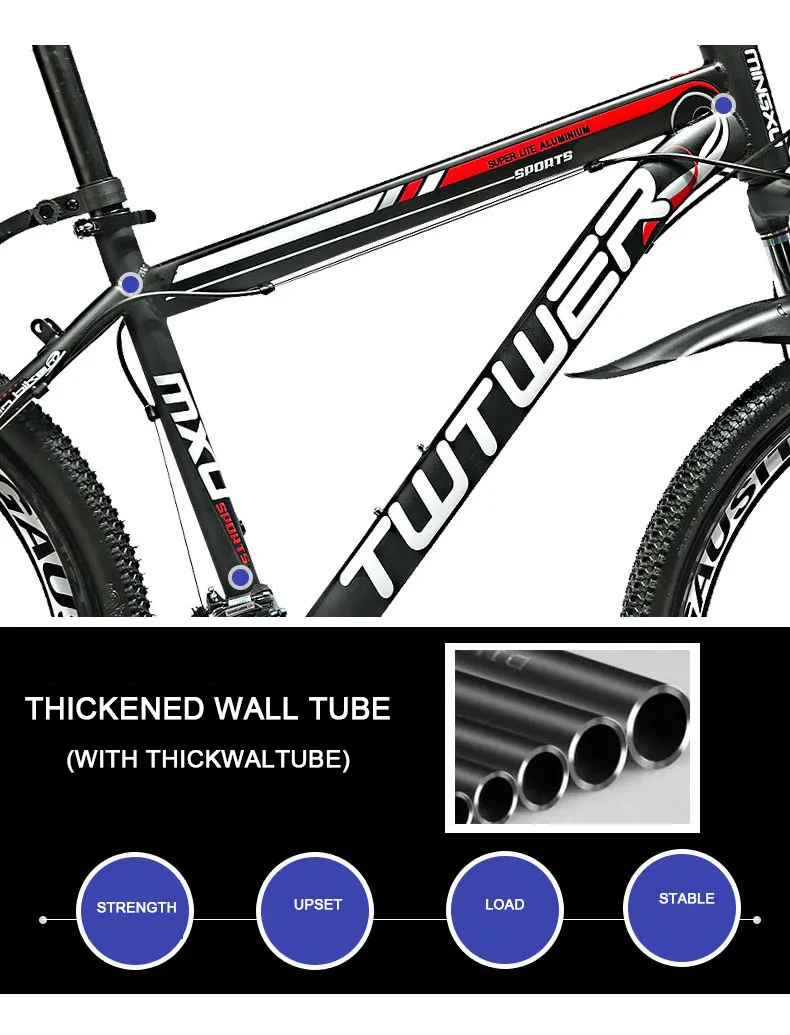 Best Bicycle Adult Mountain Cross Country Speed Road Bike Men and Women Students Lightweight Racing Youth Bicycle 0