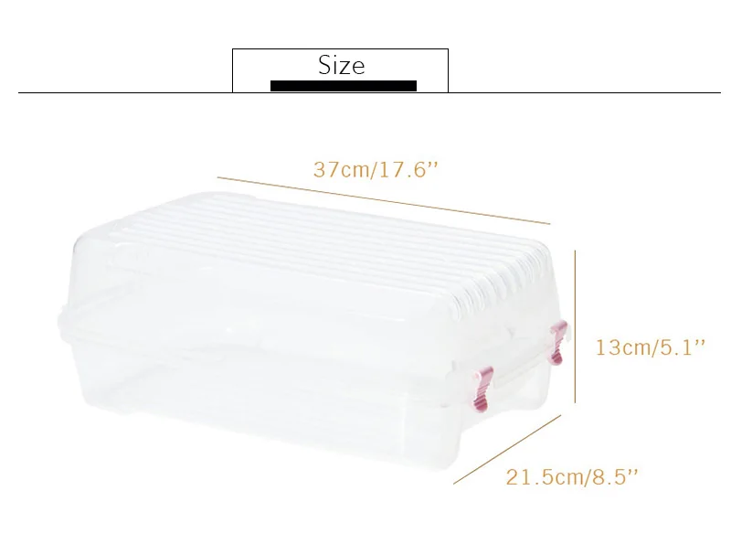 Многофункциональная Экологичная для обуви коробка для хранения прозрачный ящик для хранения прямоугольник PP органайзер для обуви утолщенный ящик коробки для обуви