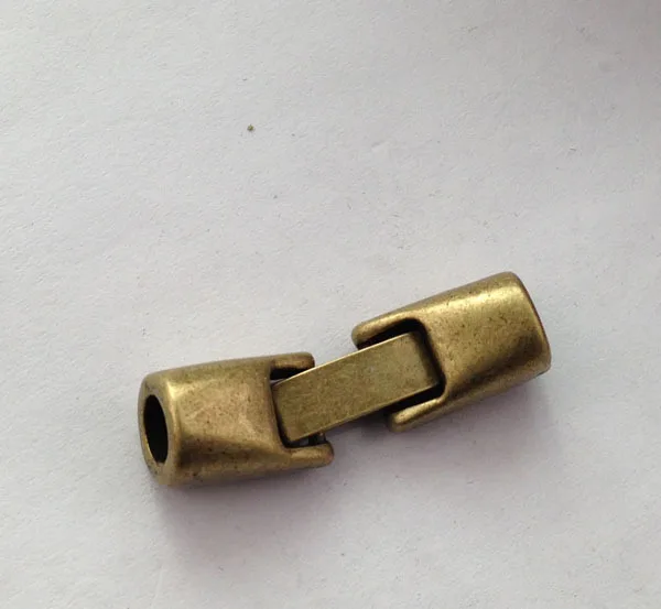 20 комплектов зажимы для кожаного браслета 5 мм A13268B|hook lock|clasp beadsclasps wholesale |