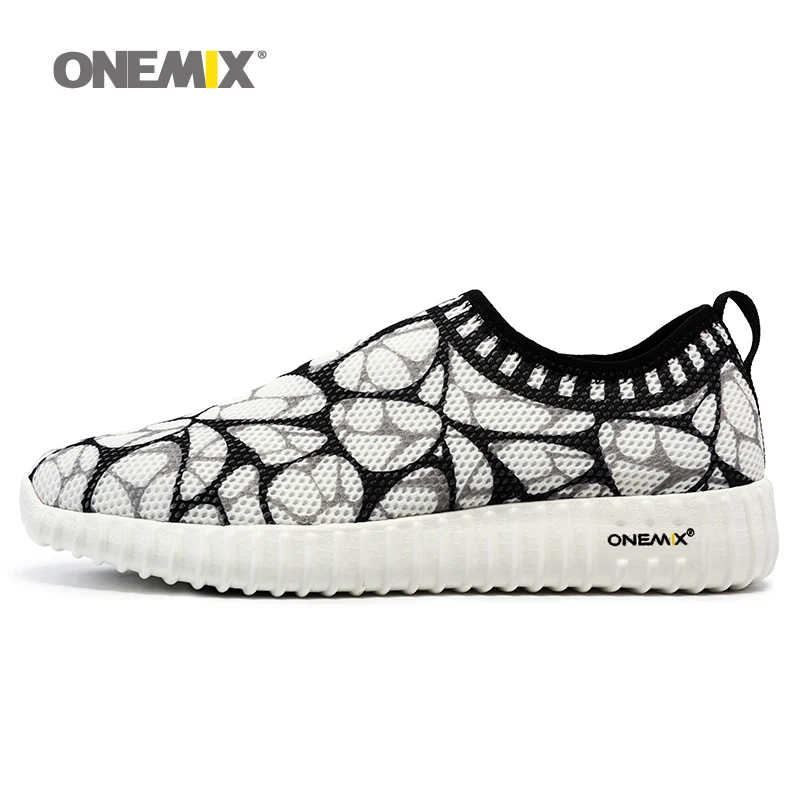 ONEMIX Autumn Outdoor Walking Shoes Breathable Mesh Men Running Shoes Super Light Women Sport Sneakers Unisex Athletic Shoes