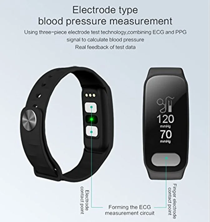 Buy L8STAR ECG + PPG Smart Watch Wristband Band