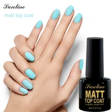Saroline Matt Top Coat Nail Art UV Gel Polish 8ml Matte Top Coat LED UV Soak Off UV Gel Polish hot sale cheap