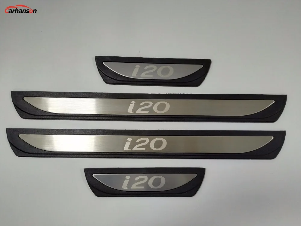 Car Styling Sticker For Hyundai Elite I20 Door Sill Protector
