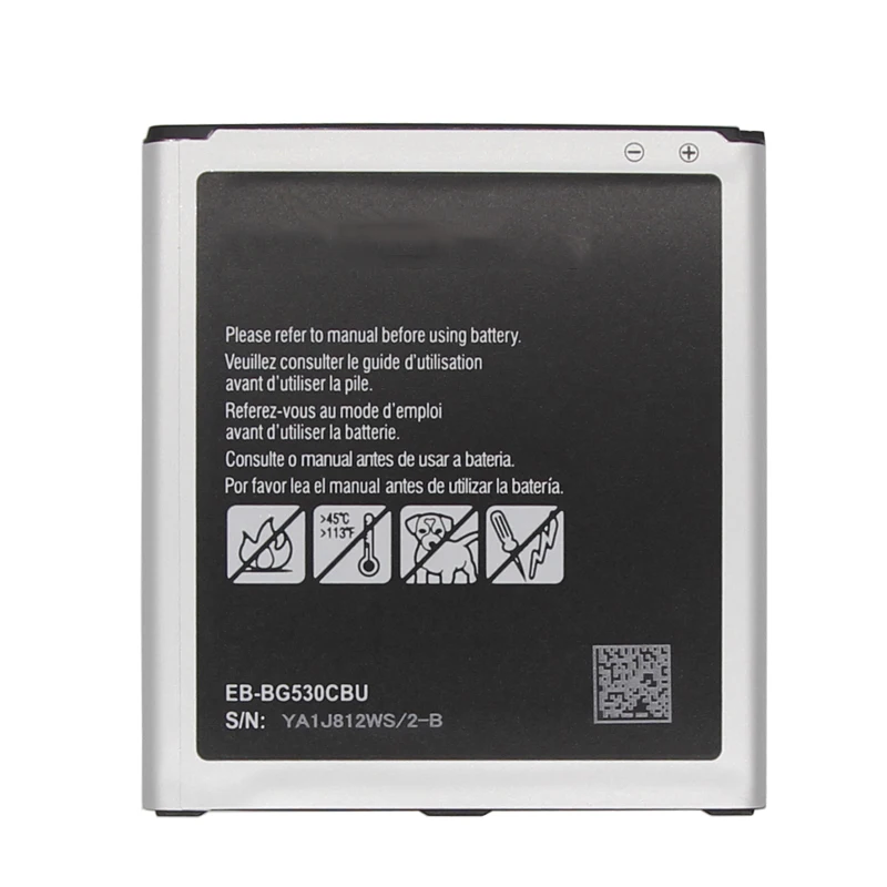 

For SAMSUNG Battery EB-BG530CBE EB-BG531BBE for Galaxy Grand Prime J3 2016 J5 2015 J320F j2 prime G5308W G530 G530H G531F
