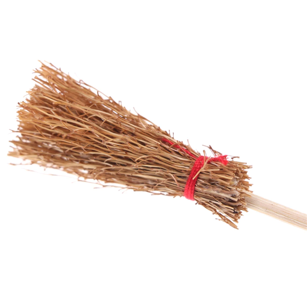 Новый миниатюрный кукольный домик Besom деревянная ведьма масштаб 1/12 мебель