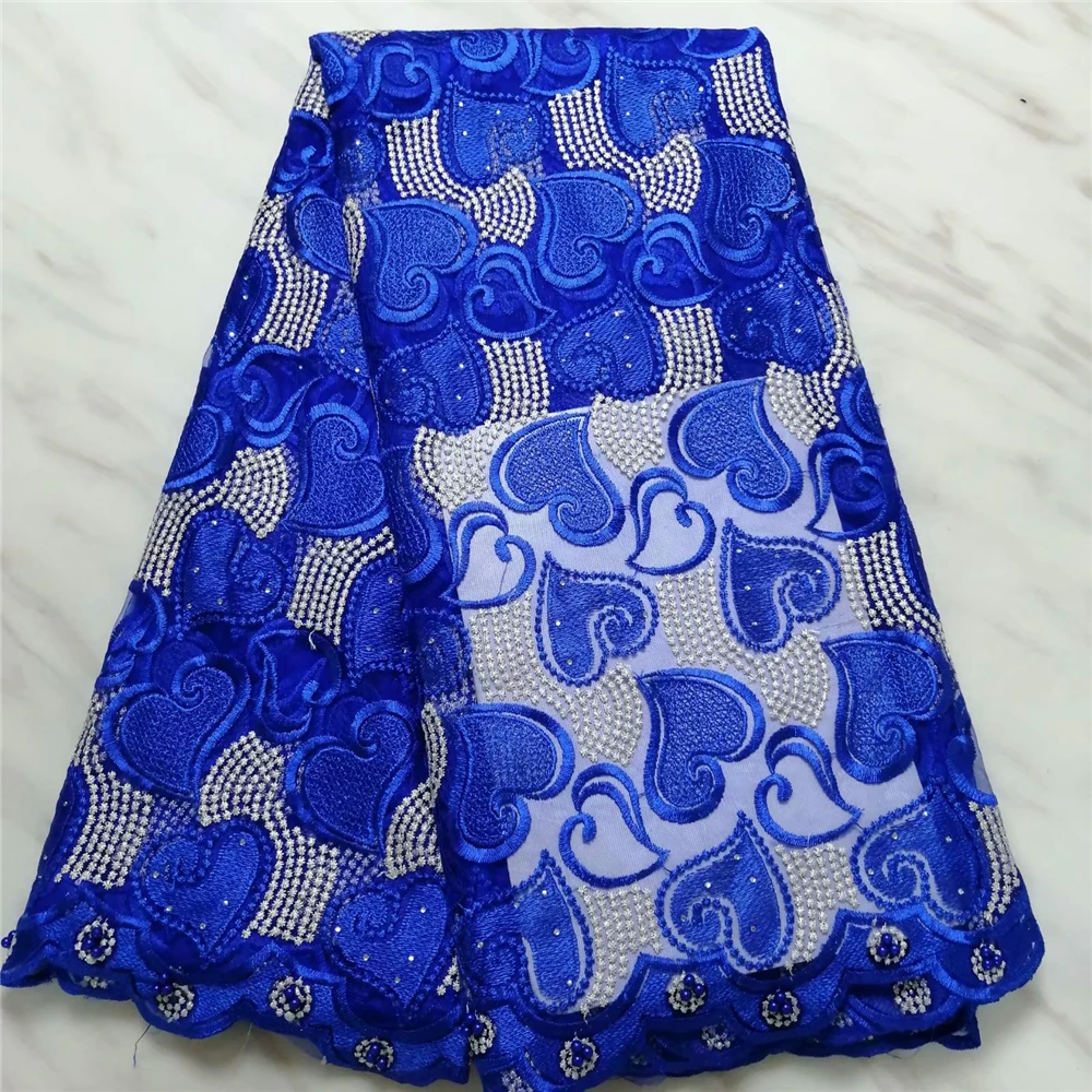 

African Swiss Lace Fabric 2019 High Quality Swiss Voile Lace In Switzerland Brown Cotton African Lace For Men Women Dress