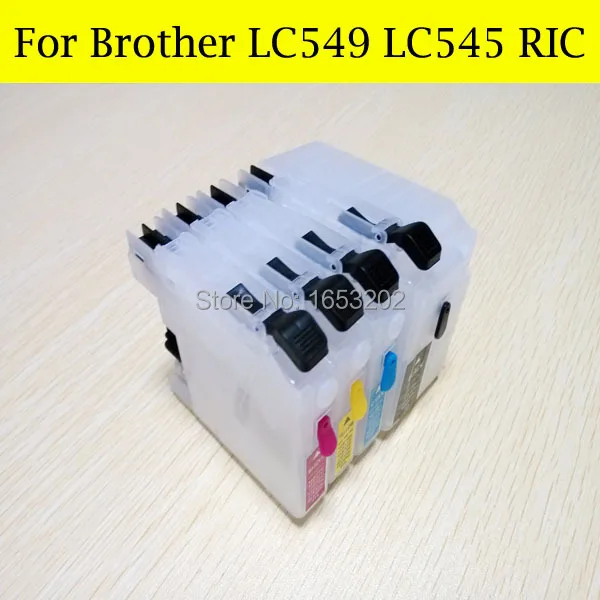 4 шт./лот картридж для принтера Brother LC549 LC545 DCP J100 J200 J105x|ink cartridge|brother cartridgebrother ink cartridge