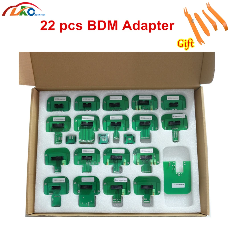 

Full Set LED BDM Frame 22pcs Adapters ECU Chip tuning Tool Fit For KESS Ktag Galletto 4 FGTECH V54 BDM100 CMD100 ECU Programmer