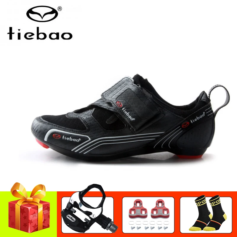 

Tiebao Triathlon road cycling shoes 2019 men women sapatilha ciclismo self-locking breathable outdoor superstar racing sneaker