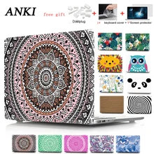 Чехол для ноутбука Macbook Air retina 11 12 Pro 13 15 Touch Bar A1706 A1989 A1707 пластиковый чехол для ноутбука+ чехол для клавиатуры