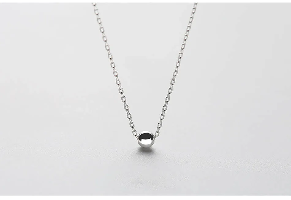 2Silver 925 Jewelry Mermaid'S Tear Round Shape Gold Color Necklace Two Choices Fashion Jewelry Colgantes Mujer Moda