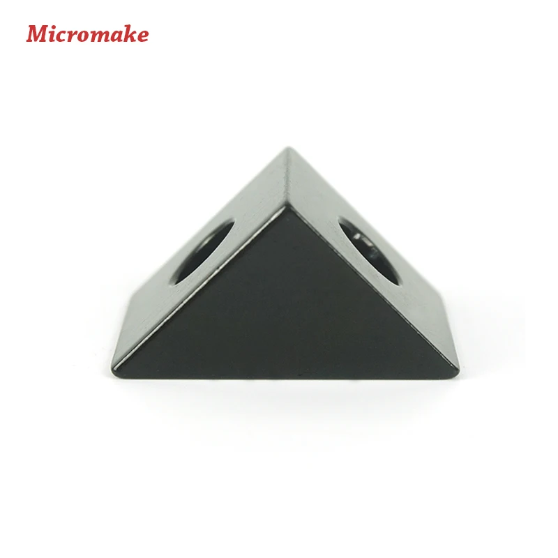 1 шт. Delta алюминиевый блок 3D принтер запчасти для Openbuilds CNC Угловой Соединитель