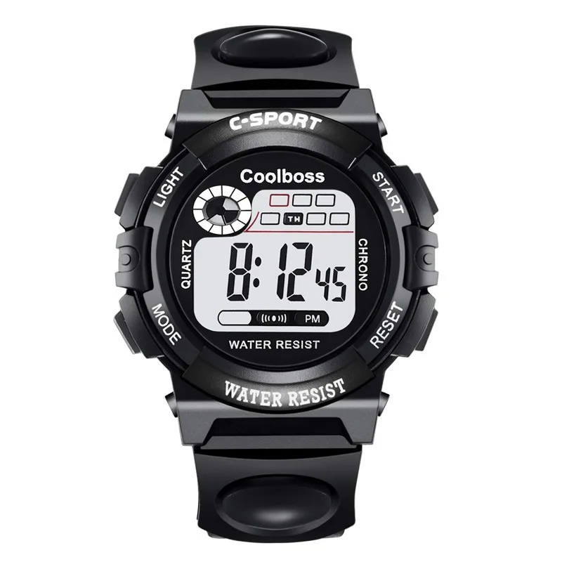 

NEW Luxury Digital Alarm Stopwatch Back Light Watch Women Men Children Sports Wrist Watch Clock relogio feminino masculino 8A93