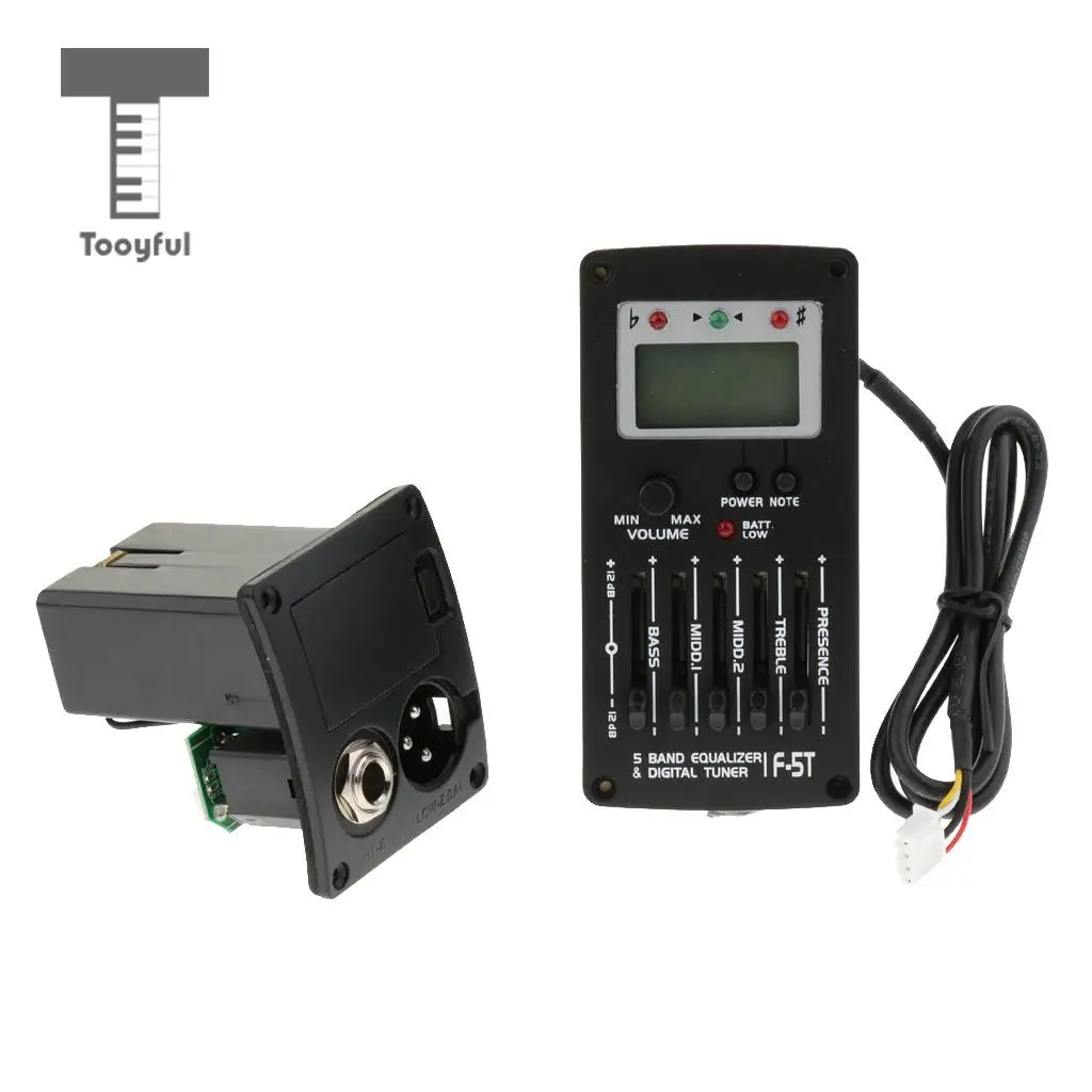 Acoustic Guitar EQ Preamp Pickup System with Volume Control for Guitar Players Gift