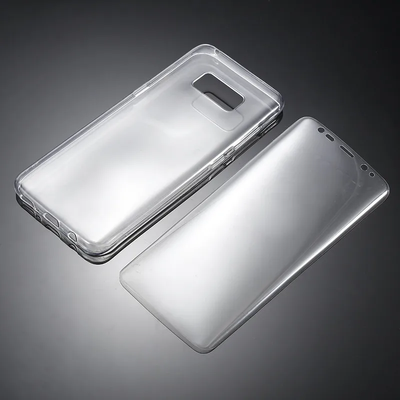 

For Samsung Galaxy S8/S8 plus Cover Protective Guard Cover Soft TPU Transparent Case Crystal ClearBack Cover Protective Skin