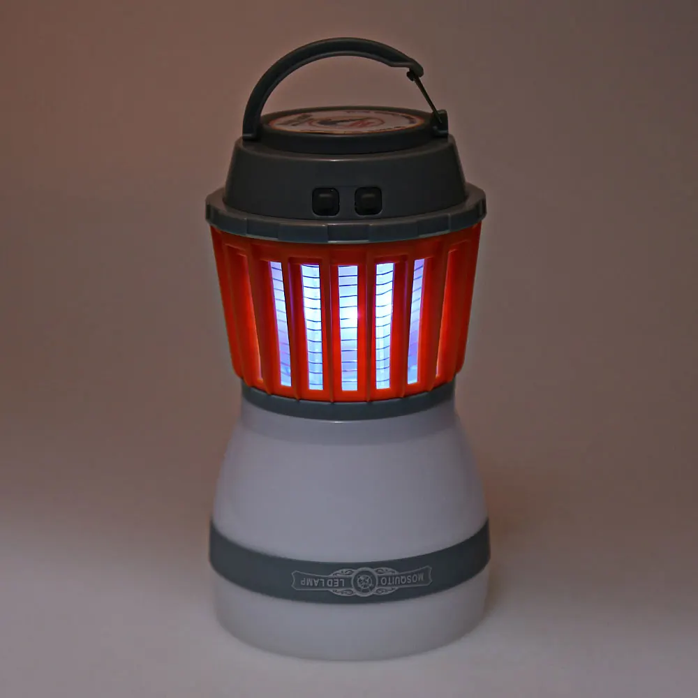 2-в-1 Портативный светодиодный походный светильник инсектицидная лампа с Панели солнечные зарядка через usb Отпугиватель вредителей убийца для приготовления пищи на воздухе Пеший Туризм