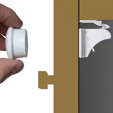 10 шт./компл. магнитный замок для детей Детские замки для шкафов шкаф ящик комод замок для Безопасность детей малышей замок для детей