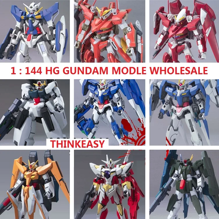 

GAOGAO Gundam Model HG 1/144 Wing ZERO Justice Freedom 00 Destiny Armor RX-78 Ready Player One Unchained Mobile Suit