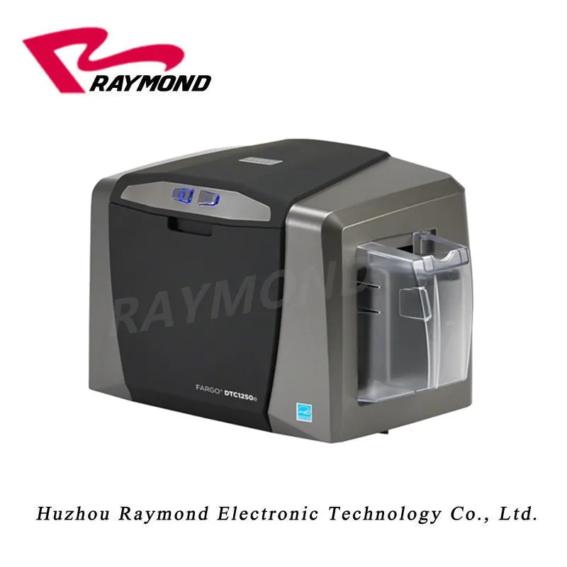 

( Customized order ) One Fargo DTC1250e Single-sided ID Card Printer with 5pcs YMCKO Color Ribbons