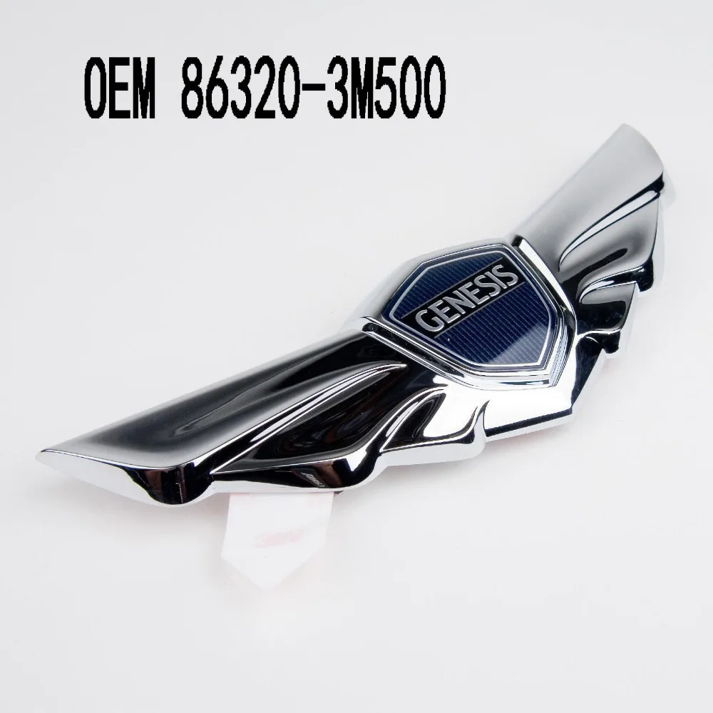 Передняя эмблема на крыло для Hyundai Genesis 2009 2014 OEM NEW 863203M500 86320 3M500 3M500|Эмблемы| |