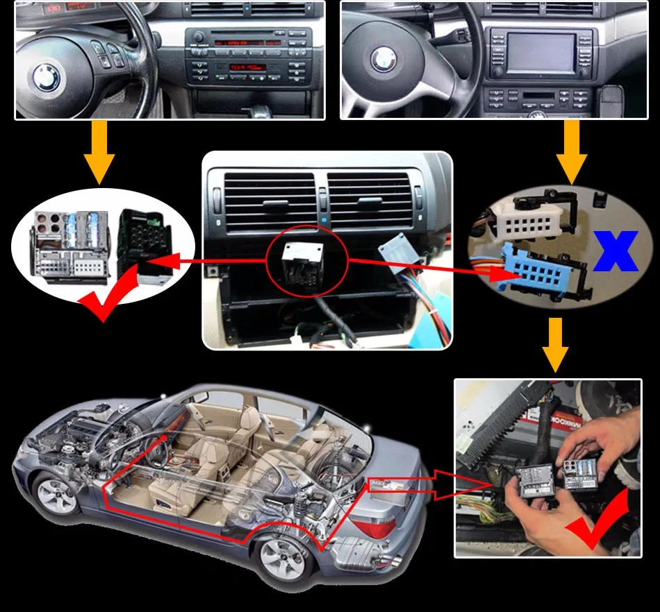 Excellent HD Android 6.0 Octa Core 2GB RAM Car DVD Player for BMW 3 Series E46 M3 1998-2006 4G WIFI Radio Stereo GPS Navigation 2