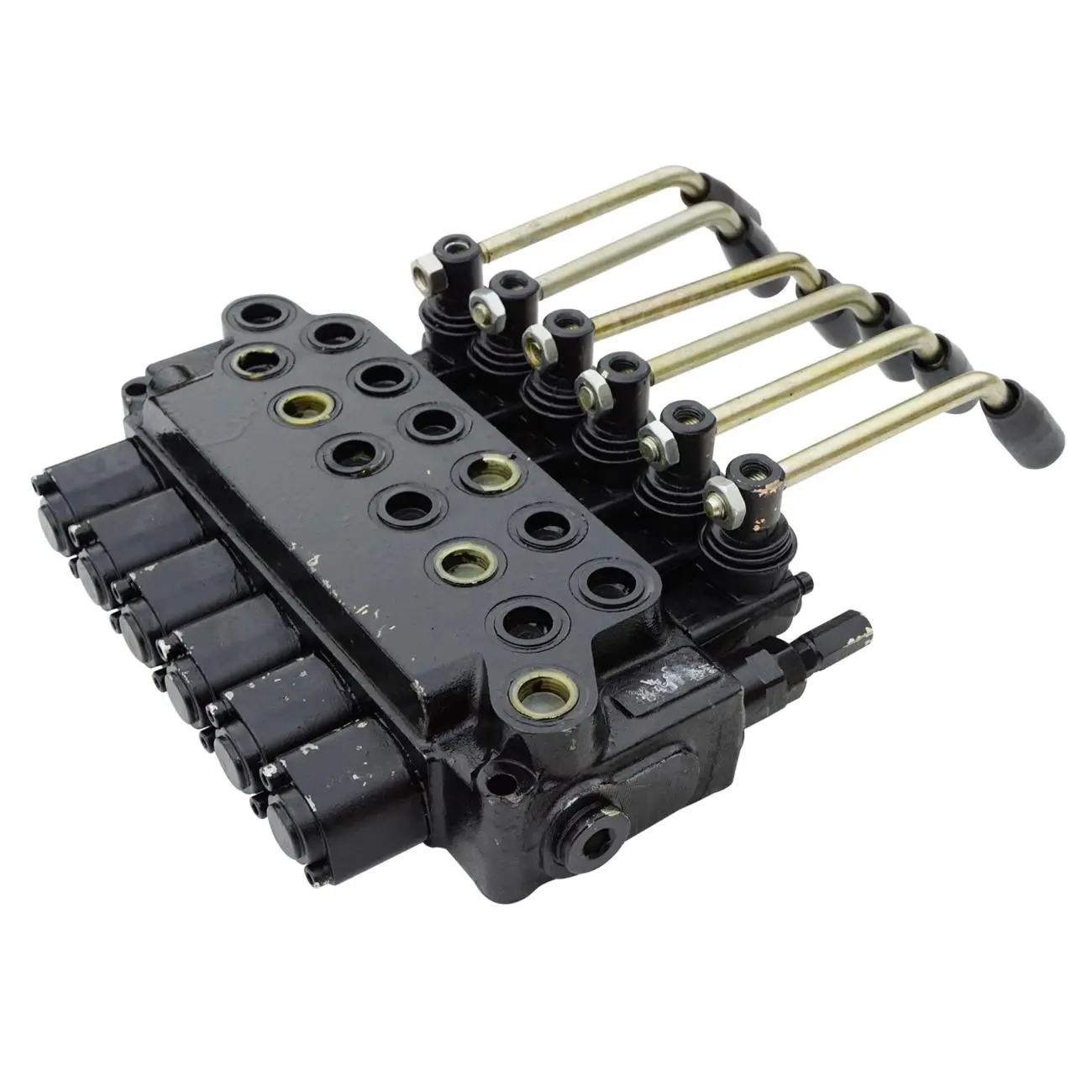

ECO Six Spool Hydraulic Valve 6 Spool Monoblock Valve 10GPM 4500PSI Max.