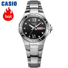 Casio watch Fashion Waterproof Steel Striped Diamond SHE-4021D-1A SHE-4021L-4A SHE-4022D-1A SHE-4022D-4A SHE-4022D-7A