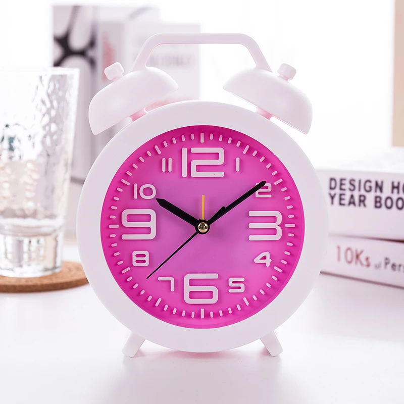 Alarm clock creative student lovely bed simple and fresh, small alarm clock mute children cartoon bed head bedroom alarm clocks Alarm clock creative student lovely bed simple and fresh, small alarm clock mute children cartoon bed head bedroom alarm clocks