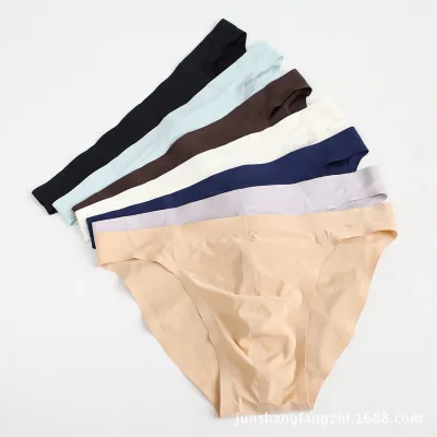 

US Men's National Seamless briefs ice silk underwear briefs