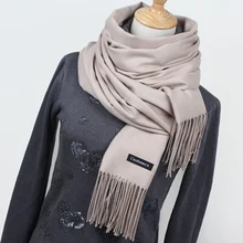 Hot sale Scarf Pashmina Cashmere Scarf Wrap Shawl Winter Scarf Women’s Scarves Tassel Long Blanket Cachecol High Quality YR001