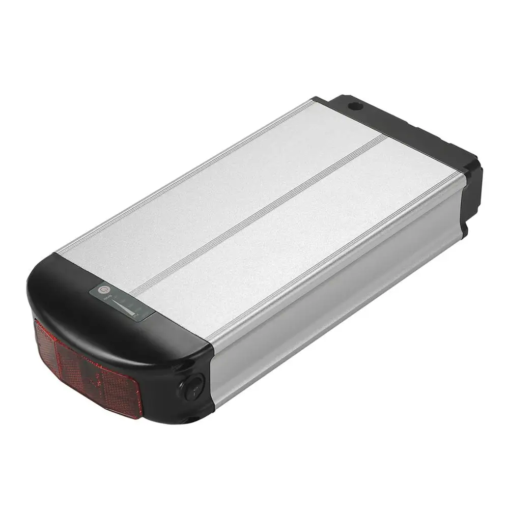 Perfect E Bike Rear Rack Lithium ion Battery 48V 36V 16Ah with Carrier fit for 26"-28" V-brake of rear wheel for 500W 1000W 8fun Motor 3 Perfect E Bike Rear Rack Lithium ion Battery 48V 36V 16Ah with Carrier fit for 26"-28" V-brake of rear wheel for 500W 1000W 8fun Motor 3
