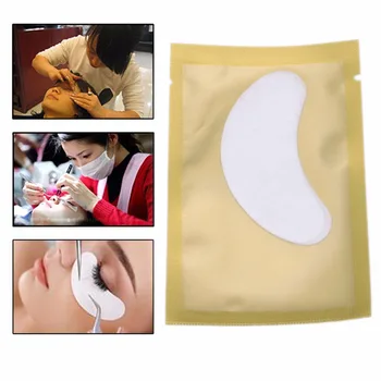 

50pairs/pack New Paper Patches Eyelash Under Eye Pads Lash Eyelash Extension Paper Patches Eye Tips Sticker Wraps Make Up Tools