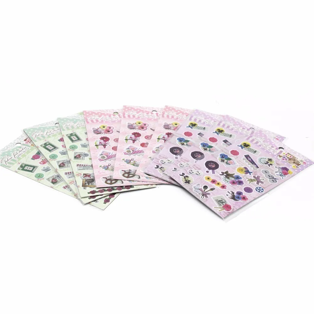 

Flower animal cute diary decorative mini stickers scrapbooking candy three styles of notebook stationery kawaii things
