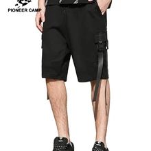 Пионерский лагерь, модные хип-хоп мужские шорты, уличная одежда, летние черные шорты для фитнеса, брендовая одежда, повседневные шорты ADK901133