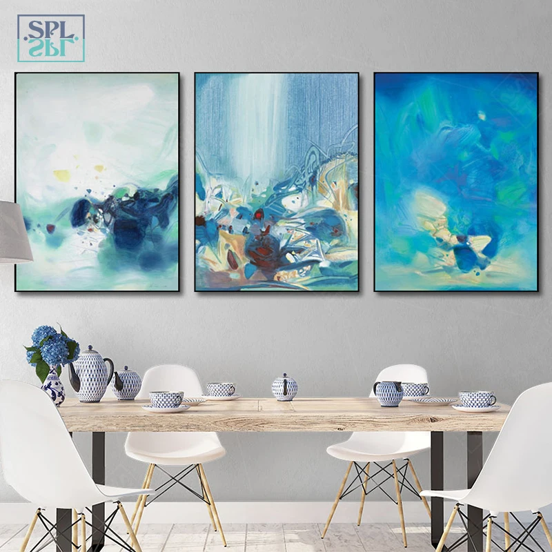 

Abstract Art Canvas Painting Modern Wall Picture for Living Room Watercolor Pastel Canvas Print Posters Home Decoration Painting