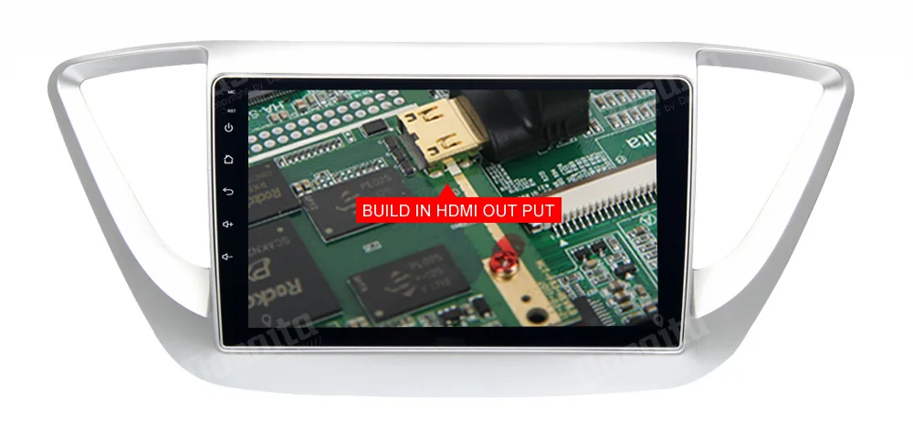 Discount Dasaita 9" Android 7.1 Car GPS Player Navi for Hyundai Verna Solaris 2017 with 2G+16G Quad Core  Stereo Radio Multimedia No DVD 10