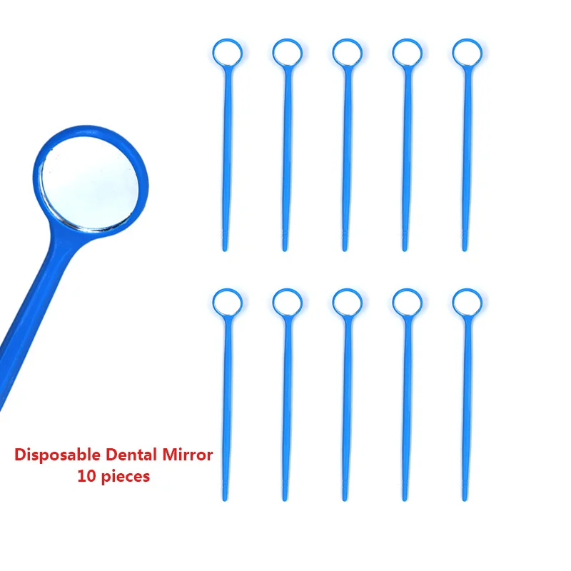 Buy Plastic Dental Mirror 10 Pcs Disposable Dental