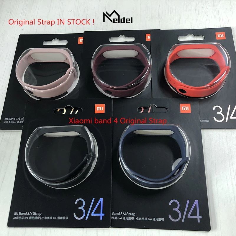 Оригинальный цветной силиконовый браслет Xiaomi Mi band 4 сменный Браслет для ремешки
