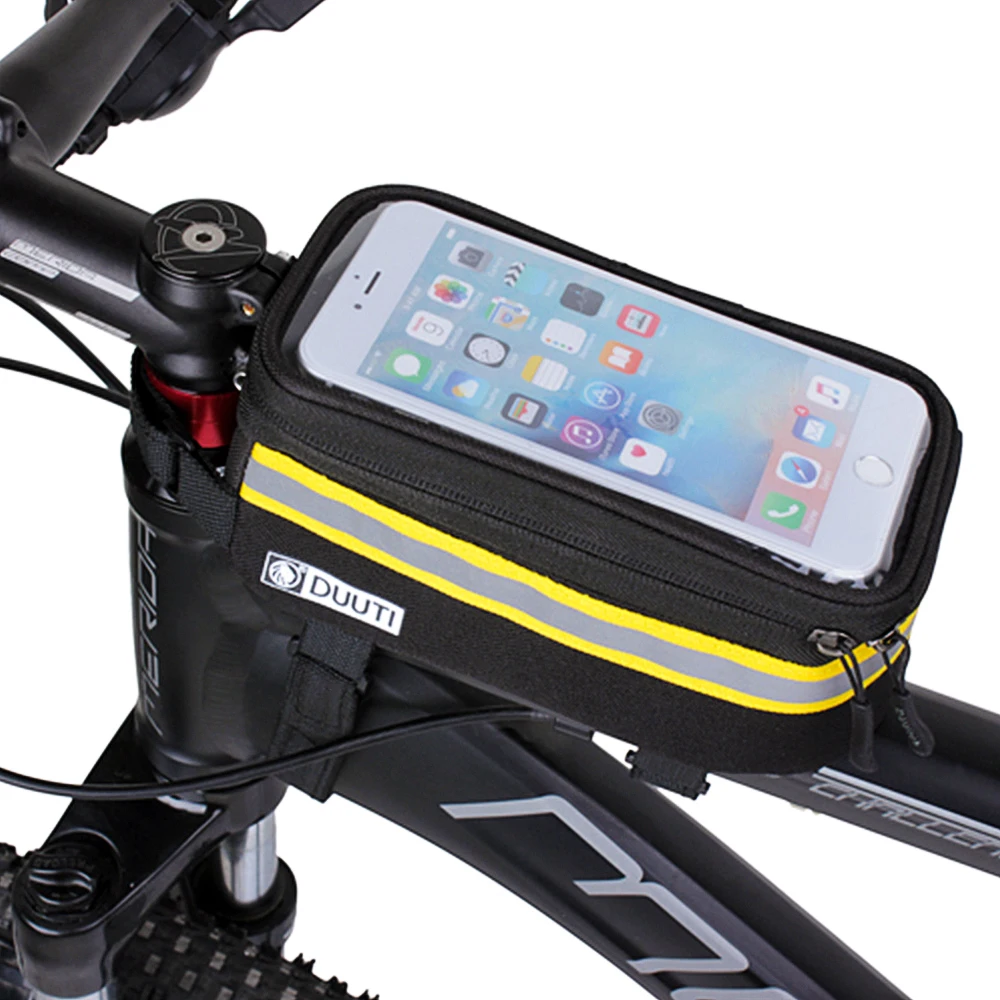 Велосипедная велосипедная опора на руль, чехол для мобильного телефона, сумка, держатель, велосипедные сумки на багажник, рамка, чехол, Паньер Для 6,5 iPhone#2