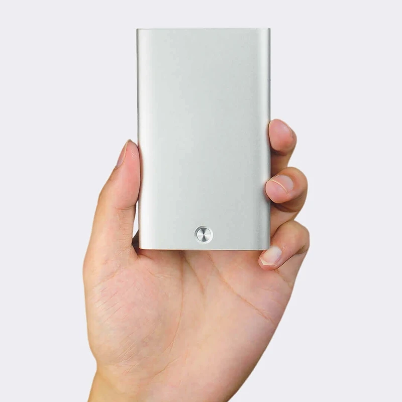 Xiaomi Youpin miiiw чехол для карт для мужчин и женщин, деловой металлический кошелек, держатель для карт, алюминиевый чехол для смарт-карт, может использоваться для банковских карт