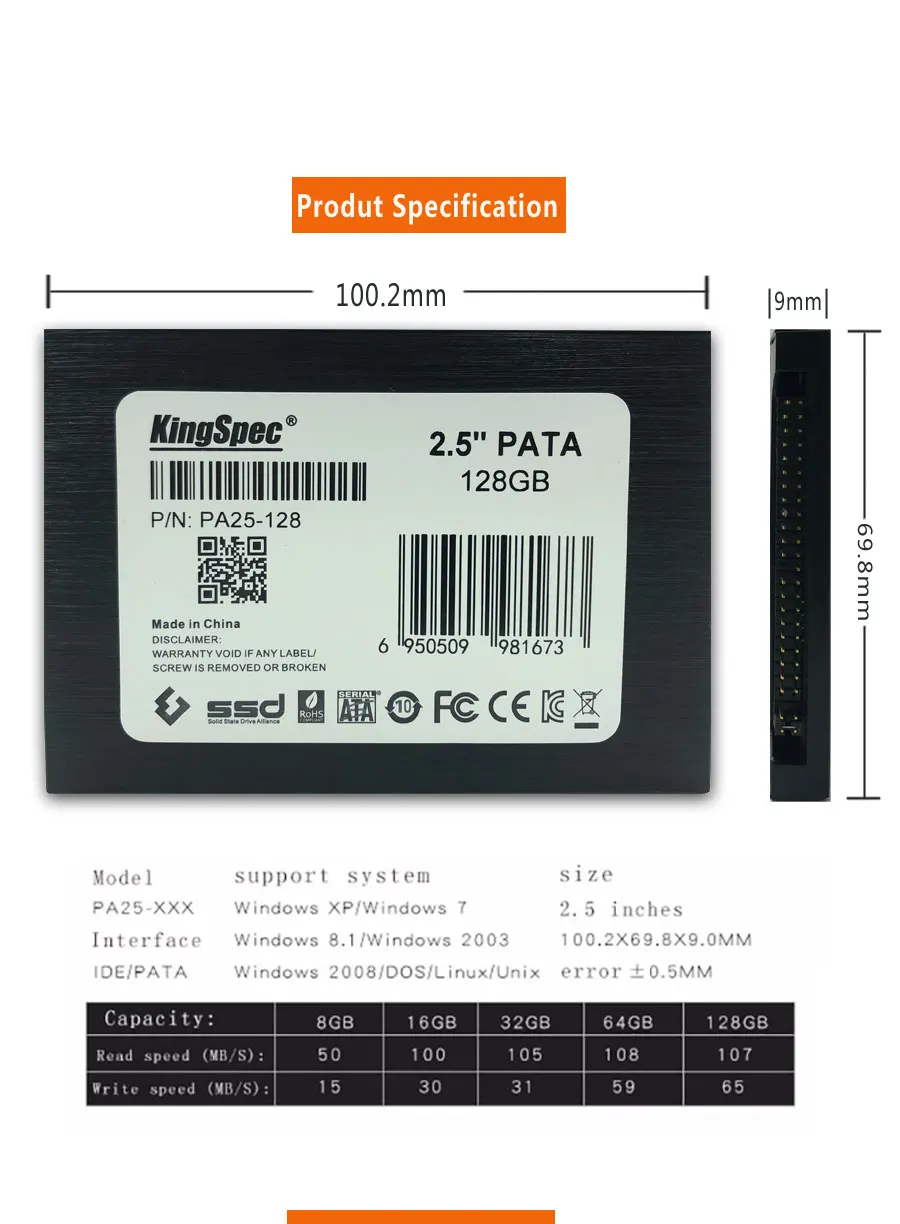 High Quality ssd ide hard drive