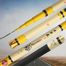 Тайваньская удочка Сверхлегкий сверхтвердый карбоновый стержень 6,3 м Удочка аксессуары