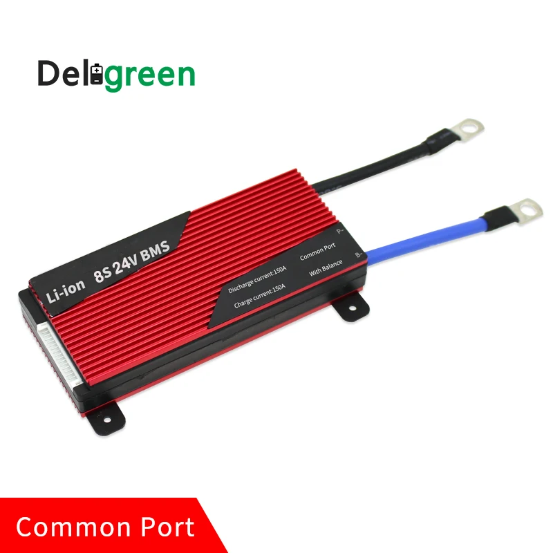 Deligreen 8S 200A 24V PCM/PCB/BMS for 3.2V LiFePO4 LFP 18650 Lithion Ion Battery pack with balanced lithium battery module | Электроника