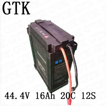 

44.4V 16000mAh 20C 12S Lithium Polymer Rechargeable Battery lipo battery for DIY RC Drone UAV model aircraft aerial camera pack