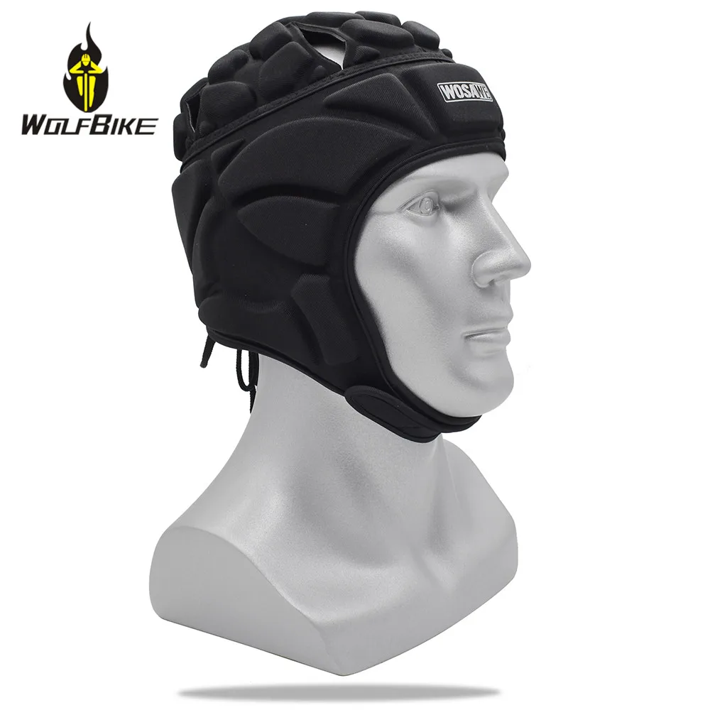 

WOSAWE EVA Sponge Bicycle Helmets Anti-Hit Break Sports Baseball Goalkeeper Soccer Rugby Head Protection 50-65cm Caps