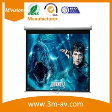 Octagon manual screen 170″ 16:9 Manual Pull Down Auto-Lock Projector Projection Screen HD