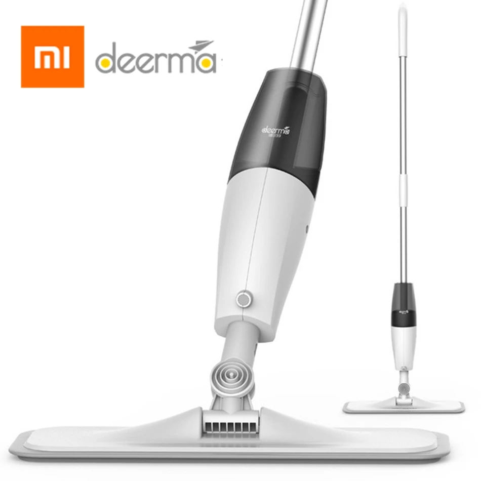 

Xiaomi Mijia Smart Deerma Water Spray for Mop Light Weight 360 Rotating Rod Clean Tool with Carbon Fiber Material Cloth for Home