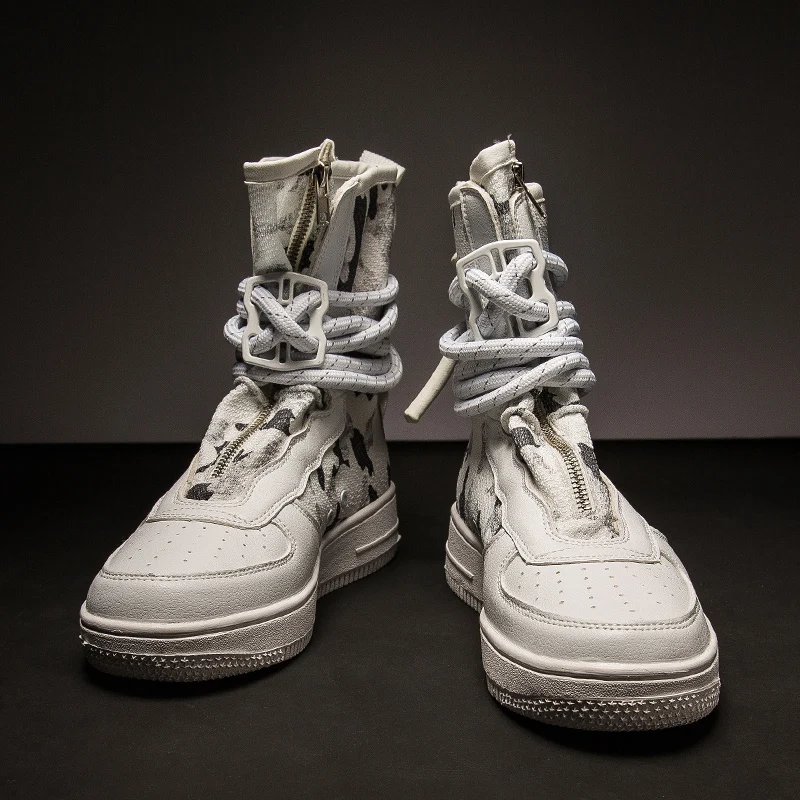 SF-AF1 AF1 Winding Big Size Skateboard Shoe Sneakers for Men Zipper High Top Women Sport Shoes air force 1 one zapatillas hombre SF-AF1 AF1 Winding Big Size Skateboard Shoe Sneakers for Men Zipper High Top Women Sport Shoes air force 1 one zapatillas hombre