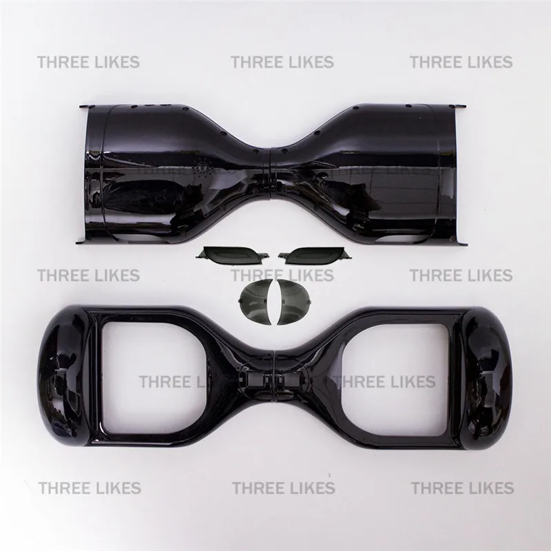 

Black Hoverboard Plastic Shell Cover Case Replacement Accessories for 6.5 Inches Self Balancing 2 Wheels Electric Scooter Parts